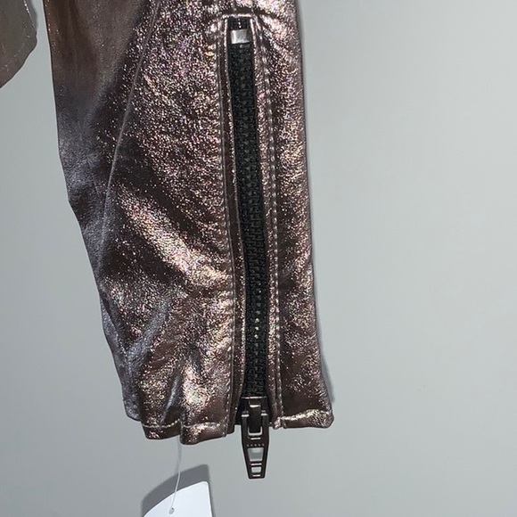 NWT BlankNYC bronze metallic lightweight jacket. XS - Picture 8 of 12